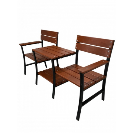 Скамейка Дуэт окрашенный Скамейка Дуэт окрашенный