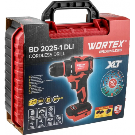 Дрель-шуруповерт Wortex BD 2025-1 DLi ALL1 (1329838) Дрель-шуруповерт Wortex BD 2025-1 DLi ALL1 (1329838)