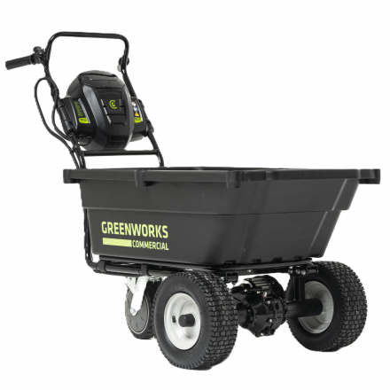 Тележка аккумуляторная садовая Greenworks 82GC 82В без АКБ и ЗУ (7400607) Тележка аккумуляторная садовая Greenworks 82GC 82В без АКБ и ЗУ (7400607)