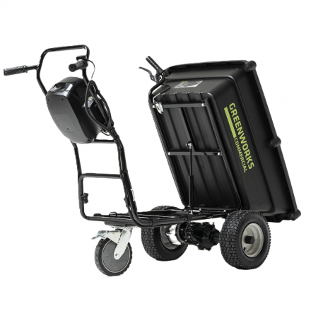 Тележка аккумуляторная садовая Greenworks 82GC 82В без АКБ и ЗУ (7400607) Тележка аккумуляторная садовая Greenworks 82GC 82В без АКБ и ЗУ (7400607)