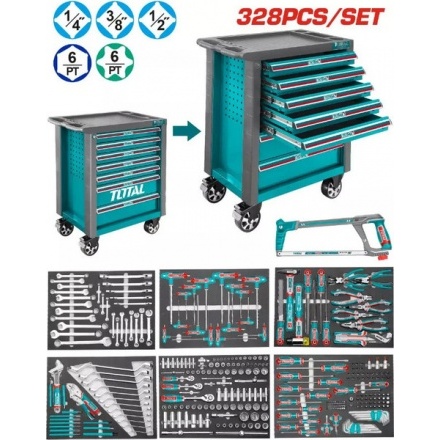 Тележка инструментальная TOTAL THPTCS73281 Тележка инструментальная TOTAL THPTCS73281