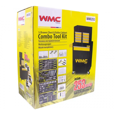 Тележка инструментальная WMC Tools WMC-WMC253 Тележка инструментальная WMC Tools WMC-WMC253
