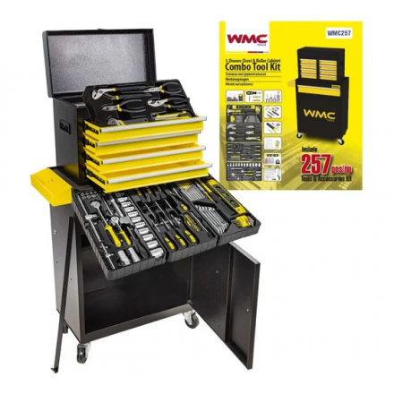 Тележка инструментальная WMC Tools WMC-WMC257 Тележка инструментальная WMC Tools WMC-WMC257