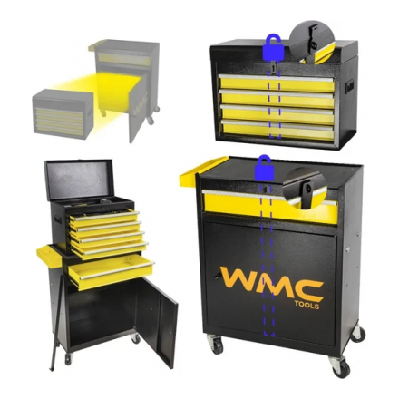 Тележка инструментальная WMC Tools WMC-WMC257 Тележка инструментальная WMC Tools WMC-WMC257