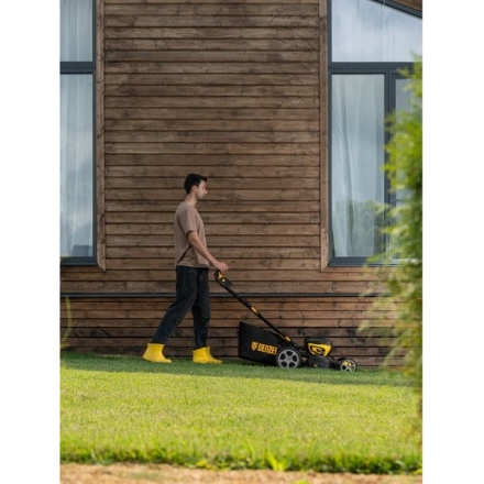 Газонокосилка аккумуляторная Denzel DLM-460 Газонокосилка аккумуляторная Denzel DLM-460