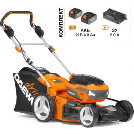 Газонокосилка аккумуляторная Daewoo Power DLM 5042Li Set Газонокосилка аккумуляторная Daewoo Power DLM 5042Li Set