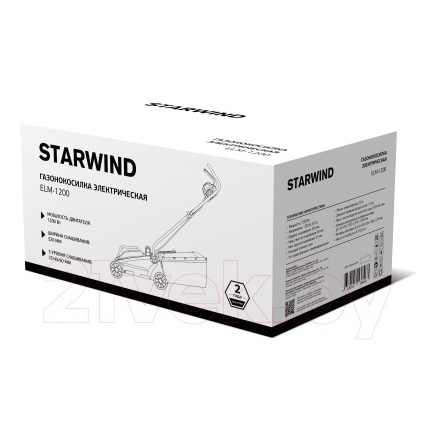 Газонокосилка электрическая StarWind ELM-1200 Газонокосилка электрическая StarWind ELM-1200