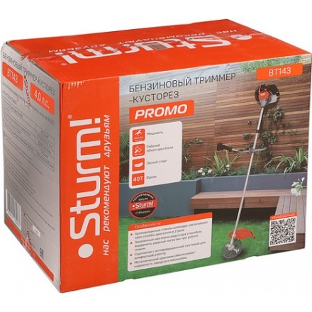 Триммер бензиновый Sturm BT143 Триммер бензиновый Sturm BT143