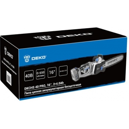 Электропила цепная Deko DKCHS 40 PRO Электропила цепная Deko DKCHS 40 PRO