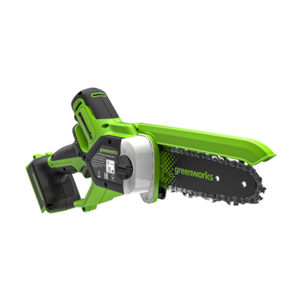 Пила цепная аккумуляторная Greenworks GD24CS15 / 2010107 (без АКБ и ЗУ) Пила цепная аккумуляторная Greenworks GD24CS15 / 2010107 (без АКБ и ЗУ)