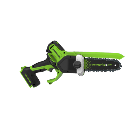 Пила цепная аккумуляторная Greenworks GD24CS15 / 2010107 (без АКБ и ЗУ) Пила цепная аккумуляторная Greenworks GD24CS15 / 2010107 (без АКБ и ЗУ)