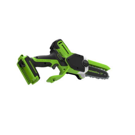 Пила цепная аккумуляторная Greenworks GD24CS15 / 2010107 (без АКБ и ЗУ) Пила цепная аккумуляторная Greenworks GD24CS15 / 2010107 (без АКБ и ЗУ)