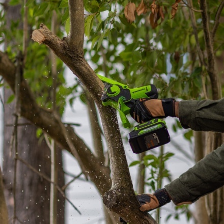 Пила цепная аккумуляторная Greenworks GD24CS15 / 2010107 (без АКБ и ЗУ) Пила цепная аккумуляторная Greenworks GD24CS15 / 2010107 (без АКБ и ЗУ)