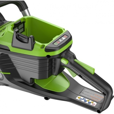 Пила цепная аккумуляторная Greenworks OCS600 / 2009607 (без АКБ и ЗУ) Пила цепная аккумуляторная Greenworks OCS600 / 2009607 (без АКБ и ЗУ)