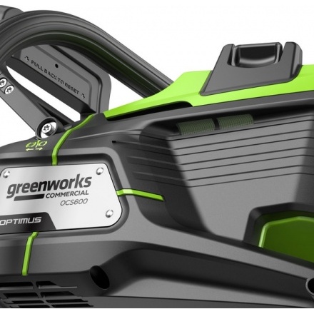 Пила цепная аккумуляторная Greenworks OCS600 / 2009607 (без АКБ и ЗУ) Пила цепная аккумуляторная Greenworks OCS600 / 2009607 (без АКБ и ЗУ)