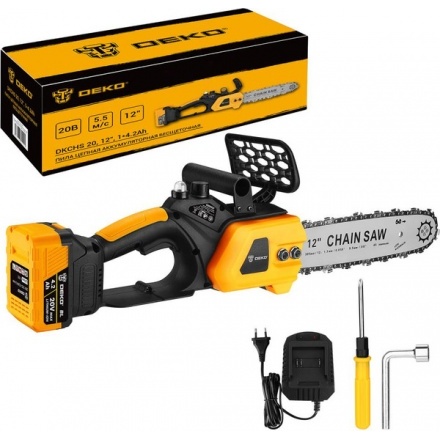 Пила цепная аккумуляторная Deko DKCHS 20 / 083-2021