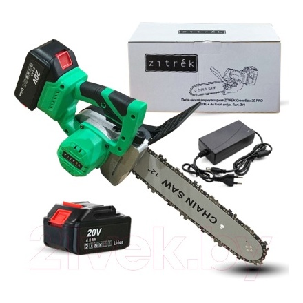 Пила цепная аккумуляторная Zitrek GreenSaw 20 Pro Пила цепная аккумуляторная Zitrek GreenSaw 20 Pro