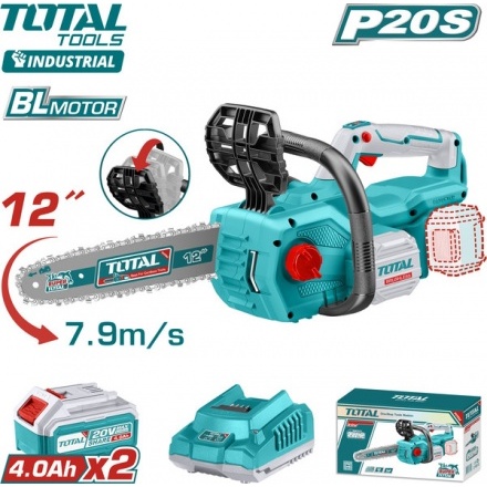 Электропила цепная TOTAL TGSLI201286 Электропила цепная TOTAL TGSLI201286