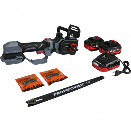 Пила цепная аккумуляторная Profipower PL-12 / E0285 Пила цепная аккумуляторная Profipower PL-12 / E0285