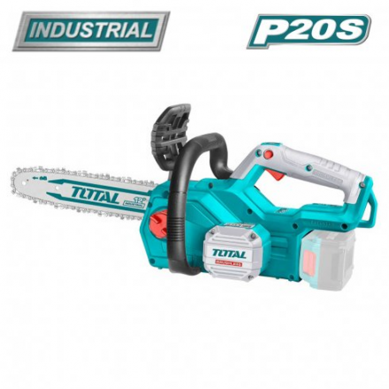 Пила цепная аккумуляторная TOTAL TGSLI20128 Пила цепная аккумуляторная TOTAL TGSLI20128