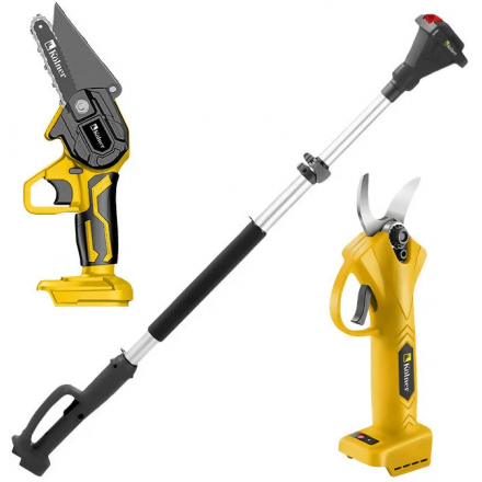 Пила цепная аккумуляторная Kolner С секатором