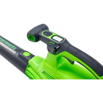Воздуходувка аккумуляторная Greenworks GD40BVII 40В / 2406907 Воздуходувка аккумуляторная Greenworks GD40BVII 40В / 2406907