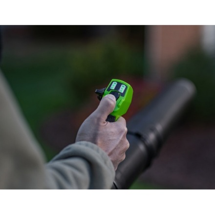 Воздуходувка аккумуляторная Greenworks GD40BPG2 / 2408107UB Воздуходувка аккумуляторная Greenworks GD40BPG2 / 2408107UB