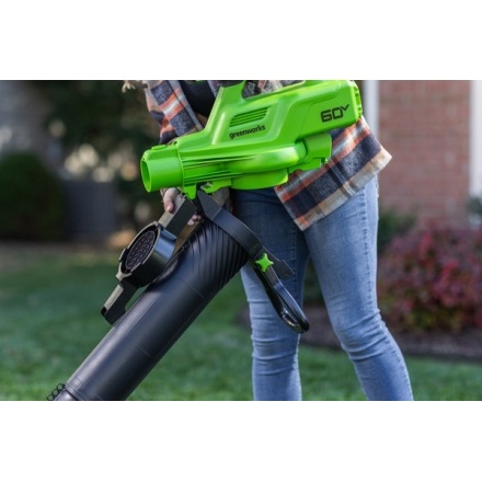 Воздуходувка аккумуляторная Greenworks GD60BVII / 2409307 Воздуходувка аккумуляторная Greenworks GD60BVII / 2409307