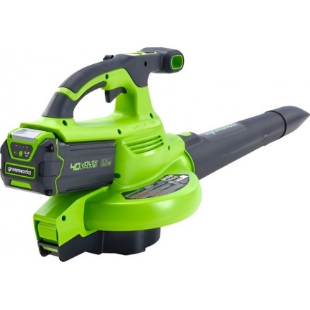 Воздуходувка аккумуляторная Greenworks 40V (2406907UB) Воздуходувка аккумуляторная Greenworks 40V (2406907UB)