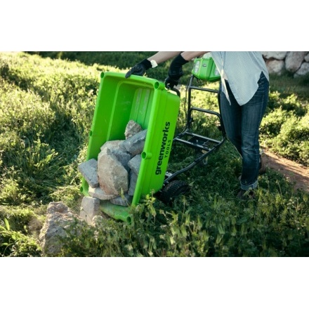 Тележка аккумуляторная садовая Greenworks G40GCK4 (7400007UB) Тележка аккумуляторная садовая Greenworks G40GCK4 (7400007UB)