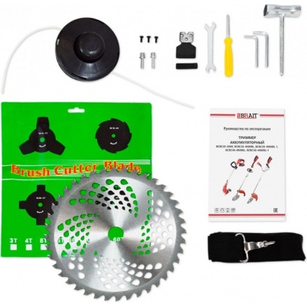 Триммер аккумуляторный Brait BCBC40-4NMBL-1 Триммер аккумуляторный Brait BCBC40-4NMBL-1