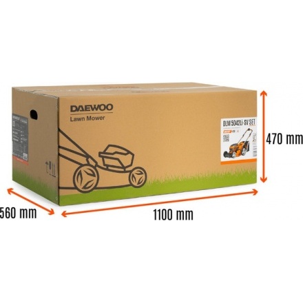 Газонокосилка аккумуляторная Daewoo Power DLM 5042Li-SV SET Газонокосилка аккумуляторная Daewoo Power DLM 5042Li-SV SET