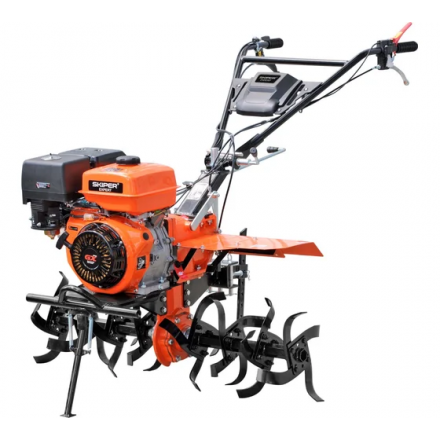 Мотоблок бензиновый Skiper SP-1400SE Expert + Ручка (14л.с. с ВОМ 3+1, без колёс)