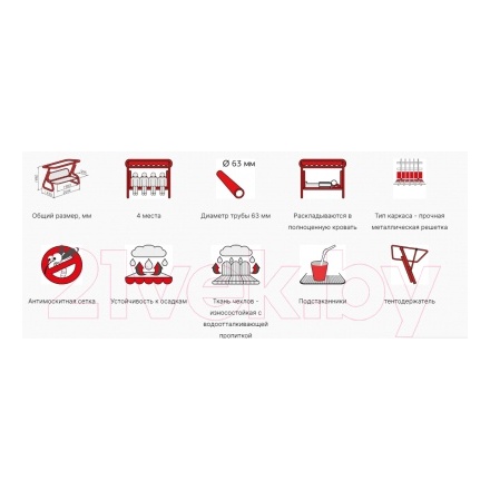 Качели садовые Arno Ротердам 2023-КД-1 (зеленый) Качели садовые Arno Ротердам 2023-КД-1 (зеленый)