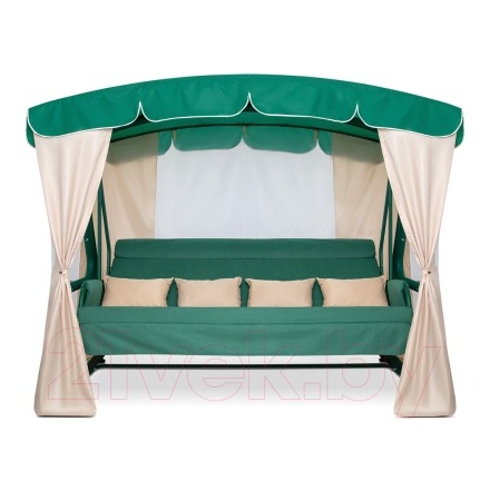 Качели садовые Arno Ротердам 2023-КД-1 (зеленый) Качели садовые Arno Ротердам 2023-КД-1 (зеленый)