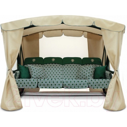 Качели садовые Arno Монарх 2017-КД-51 (зеленый) Качели садовые Arno Монарх 2017-КД-51 (зеленый)