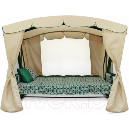 Качели садовые Arno Монарх 2017-КД-51 (зеленый) Качели садовые Arno Монарх 2017-КД-51 (зеленый)