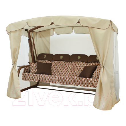 Качели садовые Arno Монарх 2017-КД-51 (бежевый)