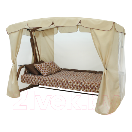 Качели садовые Arno Монарх 2017-КД-51 (бежевый) Качели садовые Arno Монарх 2017-КД-51 (бежевый)