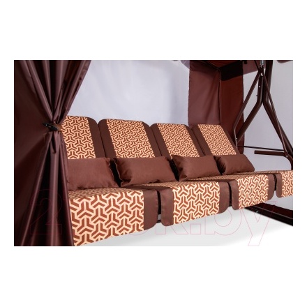 Качели садовые Arno Дефа Люси Люкс 2017-КД-58/Л (шоколадный) Качели садовые Arno Дефа Люси Люкс 2017-КД-58/Л (шоколадный)