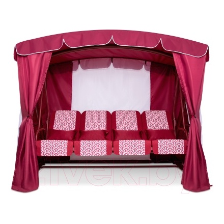 Качели садовые Arno Дефа Люси Люкс 2017-КД-58/Л (бордо)