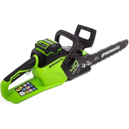 Пила цепная аккумуляторная Greenworks GD40CS15 (2005707UA) Пила цепная аккумуляторная Greenworks GD40CS15 (2005707UA)