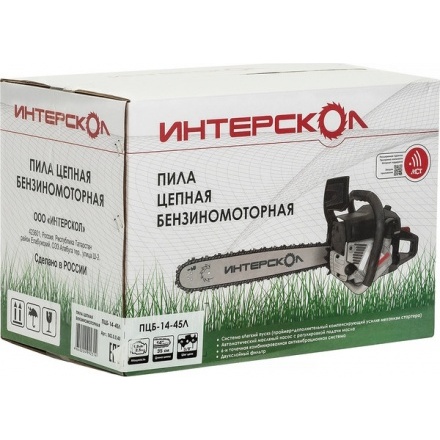 Бензопила цепная Интерскол ПЦБ -14/45Л (842.0.0.40) Бензопила цепная Интерскол ПЦБ -14/45Л (842.0.0.40)