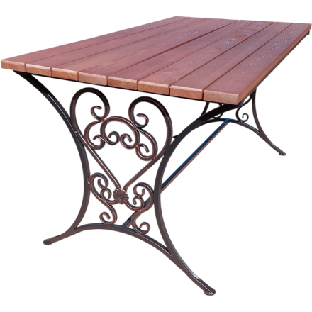 Стол садовый СтальСнабДизайн СК-6-1.5м