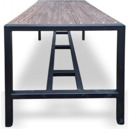 Стол садовый СтальСнабДизайн Лофт ДПК Стол садовый СтальСнабДизайн Лофт ДПК