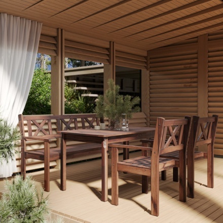 Стол садовый Sundays Ф-183.01 1334x750x770 (орех) Стол садовый Sundays Ф-183.01 1334x750x770 (орех)