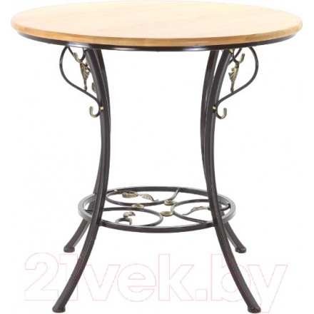 Стол садовый AMC D11 2В1 80x80x76 (коричневый/светлое дерево)