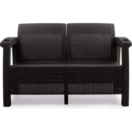 Диван садовый Альтернатива Ротанг-плюс / М8837 (мокко) Диван садовый Альтернатива Ротанг-плюс / М8837 (мокко)