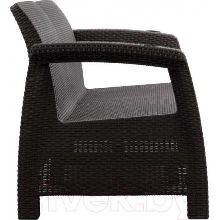 Диван садовый Альтернатива Ротанг-плюс / М8837 (мокко) Диван садовый Альтернатива Ротанг-плюс / М8837 (мокко)