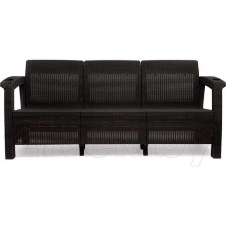 Диван садовый Альтернатива Ротанг-плюс / М8836 (мокко) Диван садовый Альтернатива Ротанг-плюс / М8836 (мокко)